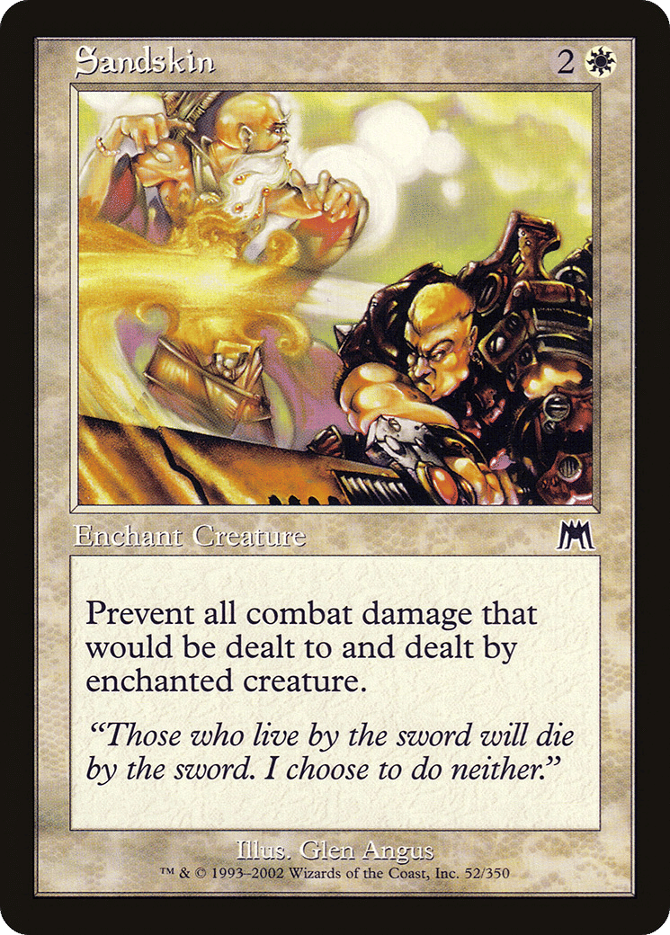 Sandskin — Onslaught — Magic: The Gathering