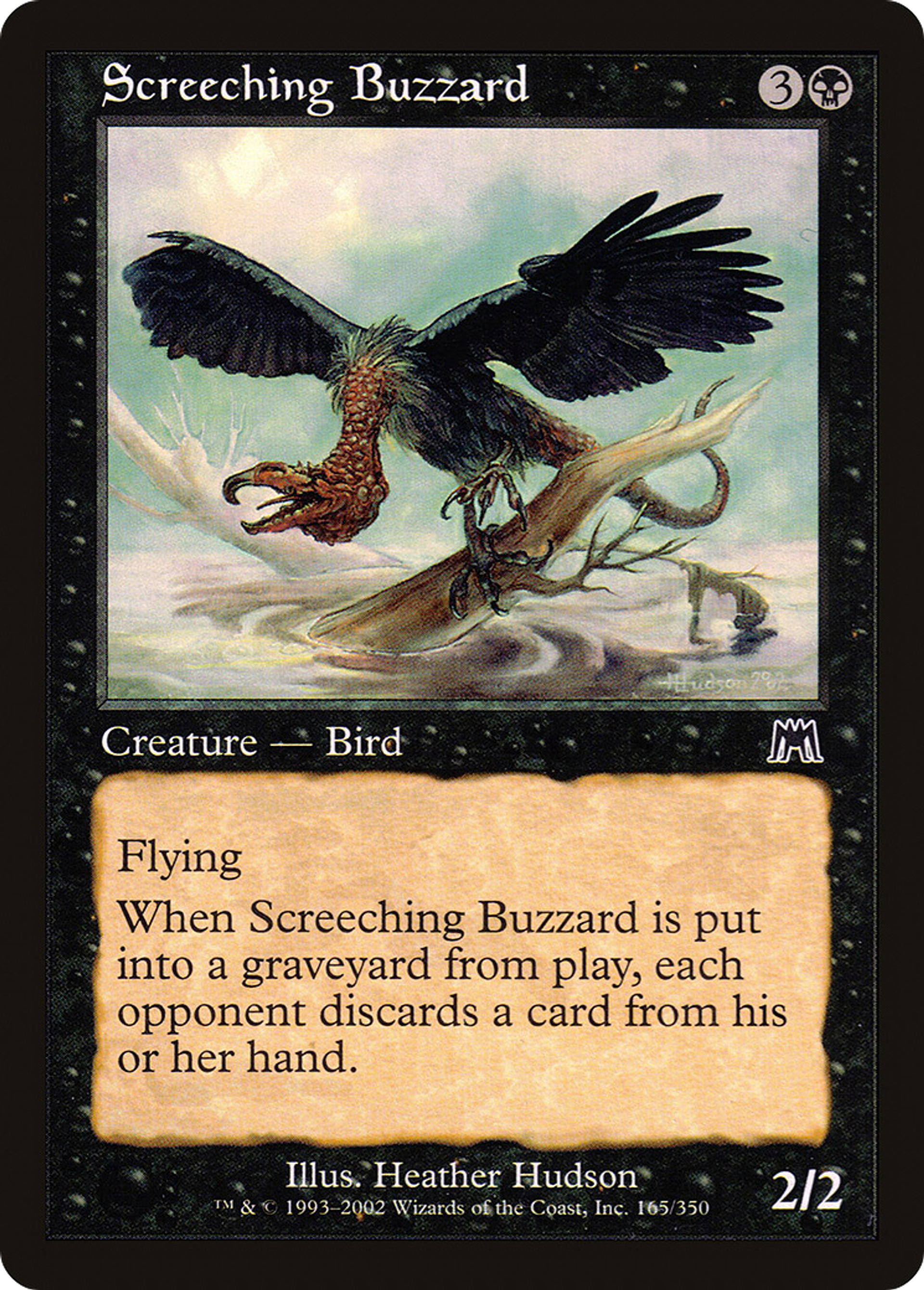 Screeching Buzzard — Onslaught — Magic: The Gathering