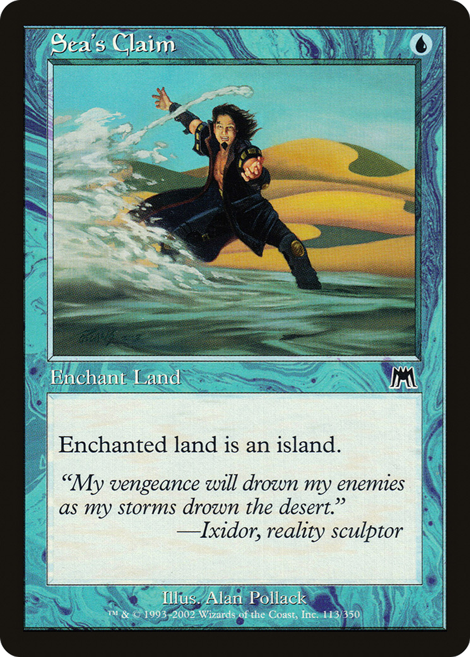 Revendication par la mer — Onslaught — Magic: The Gathering