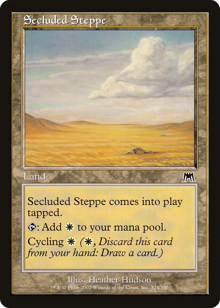 Secluded Steppe — Onslaught — Magic: The Gathering