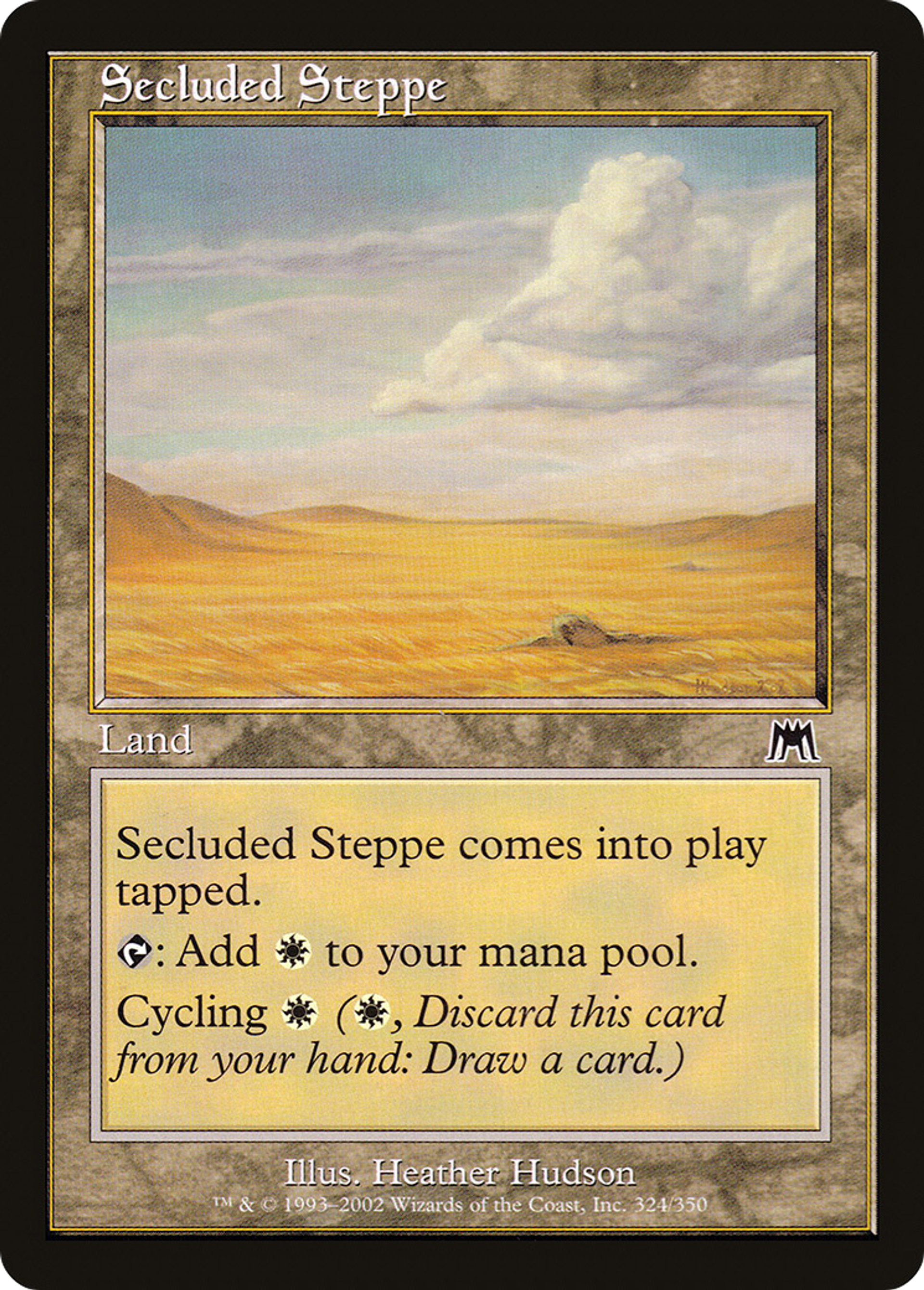 Secluded Steppe — Onslaught — Magic: The Gathering