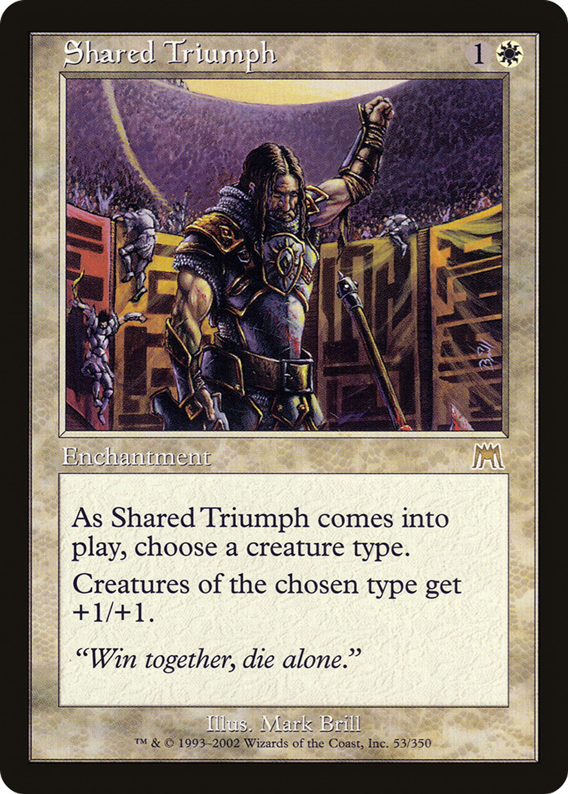 Triomphe partagé — Onslaught — Magic: The Gathering