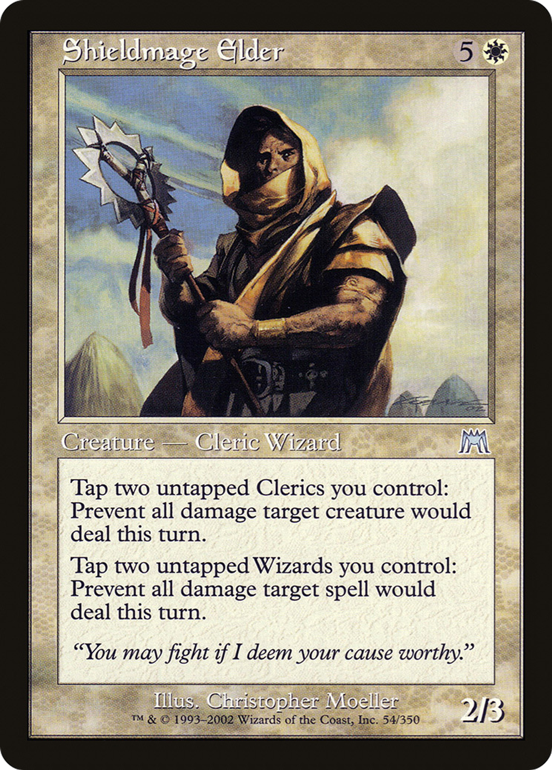 Doyen des protecmages — Onslaught — Magic: The Gathering