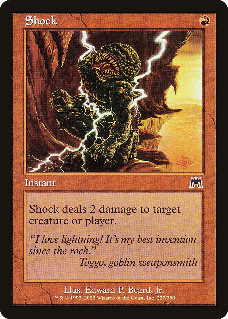 Shock — Onslaught — Magic: The Gathering