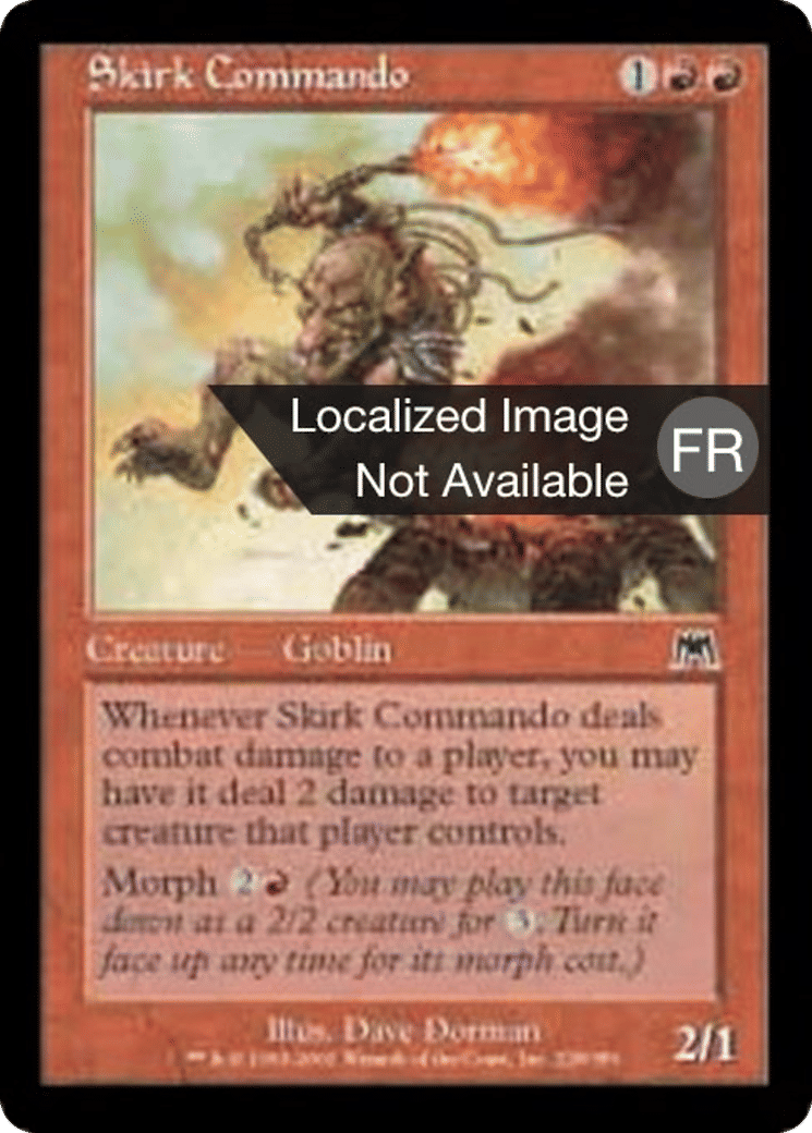 Commando skirkien — Onslaught — Magic: The Gathering