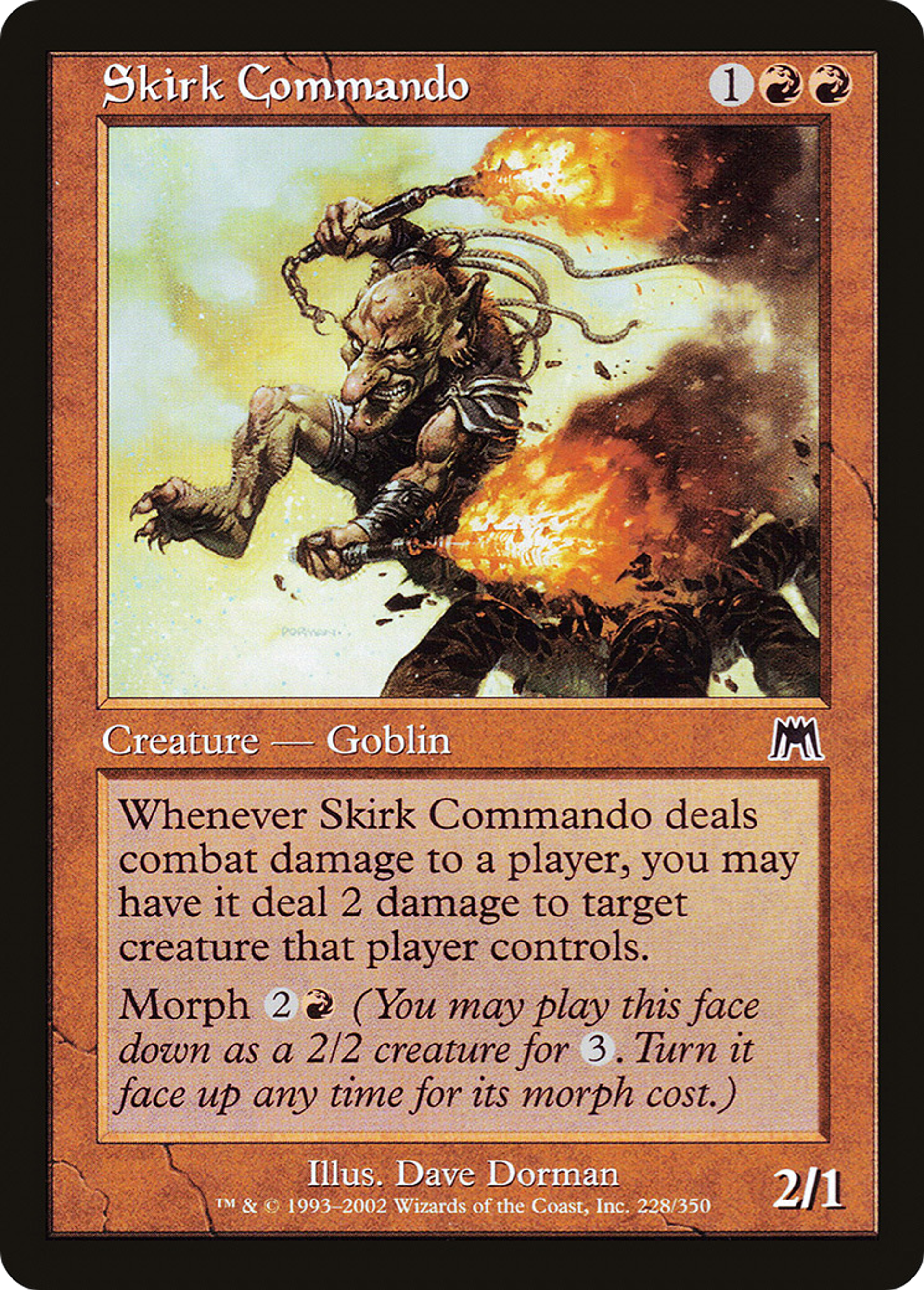 Commando skirkien — Onslaught — Magic: The Gathering