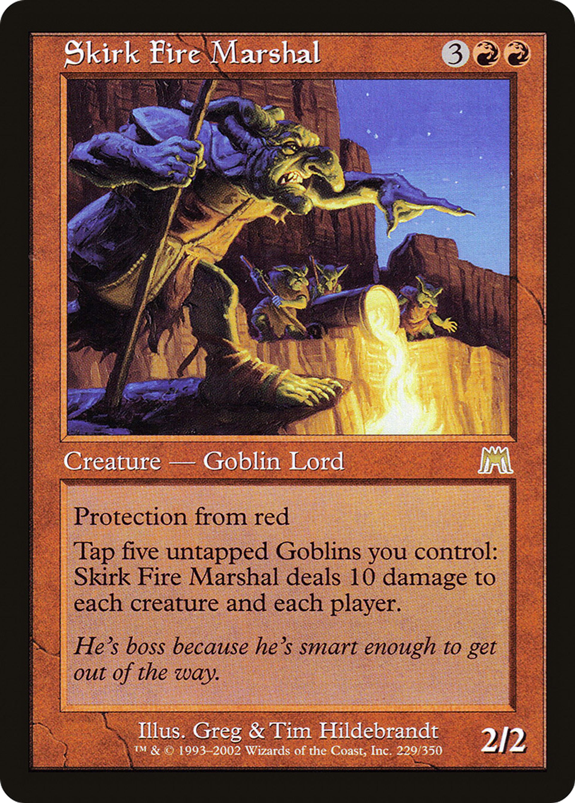 Maréchal-feu skirkien — Onslaught — Magic: The Gathering