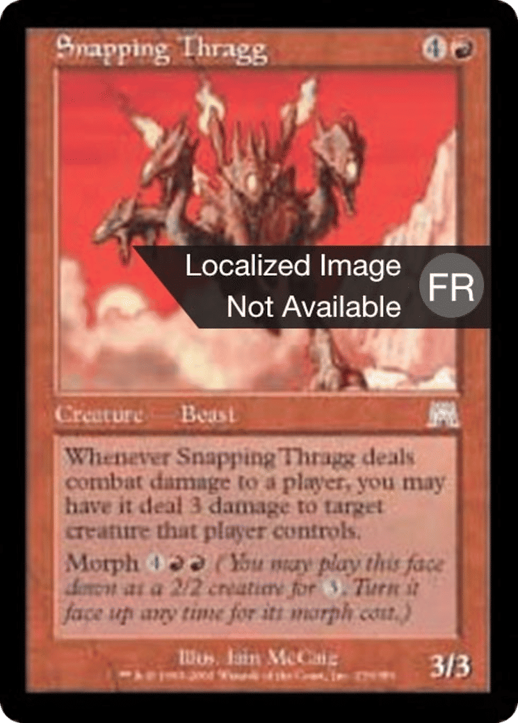 Thragg happeur — Onslaught — Magic: The Gathering