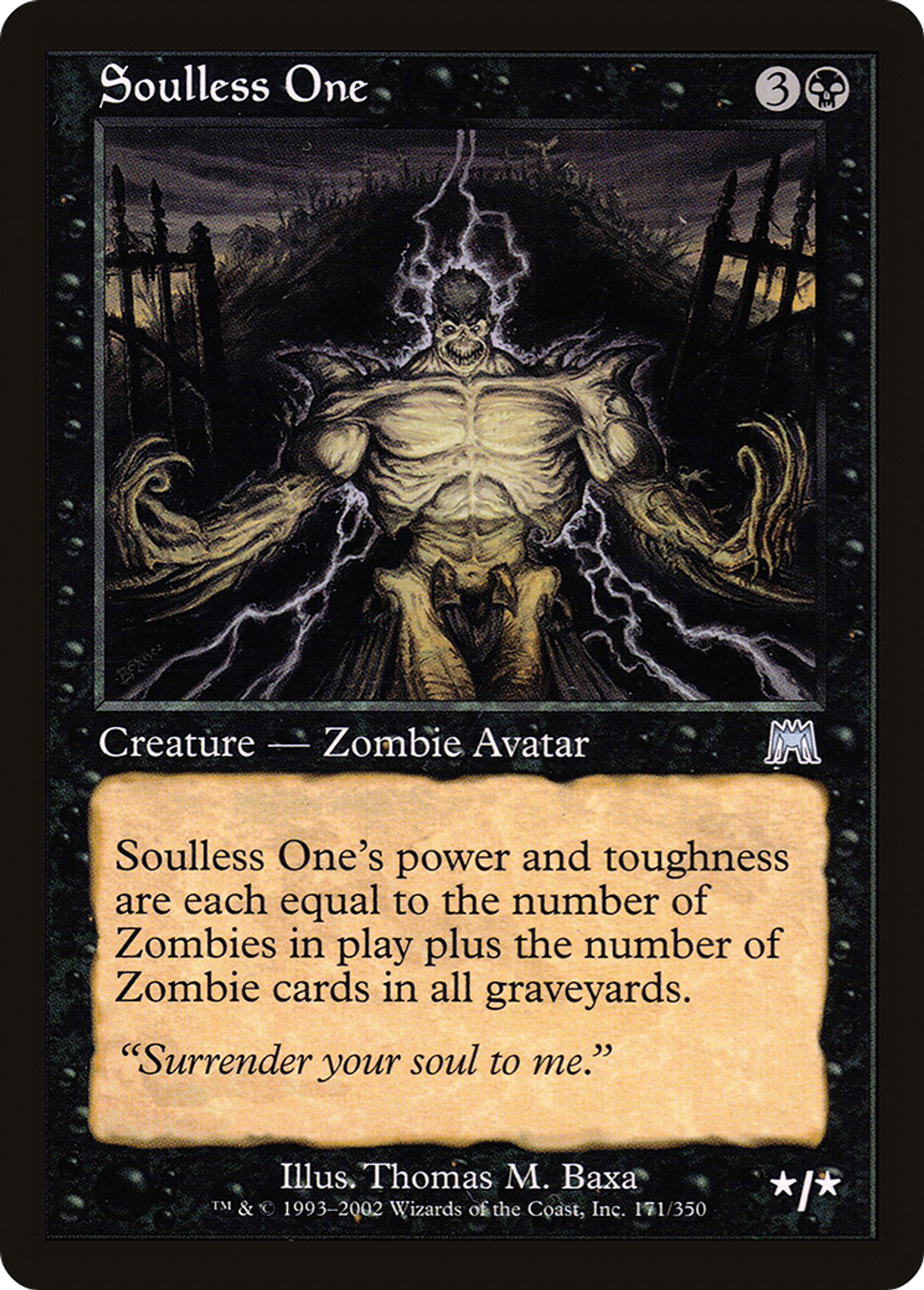 Celui-qui-n'a-pas-d'âme — Onslaught — Magic: The Gathering