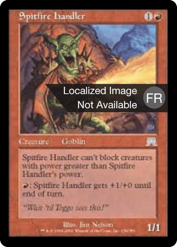 Dresseur de crachefeu — Onslaught — Magic: The Gathering