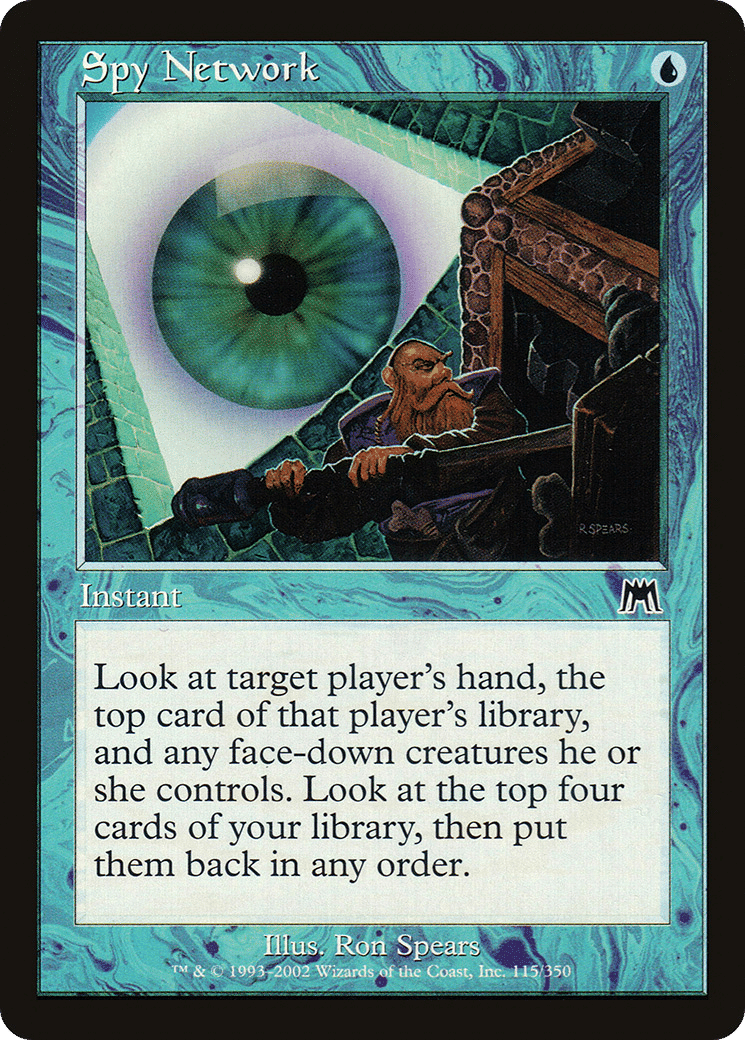 Spy Network — Onslaught — Magic: The Gathering