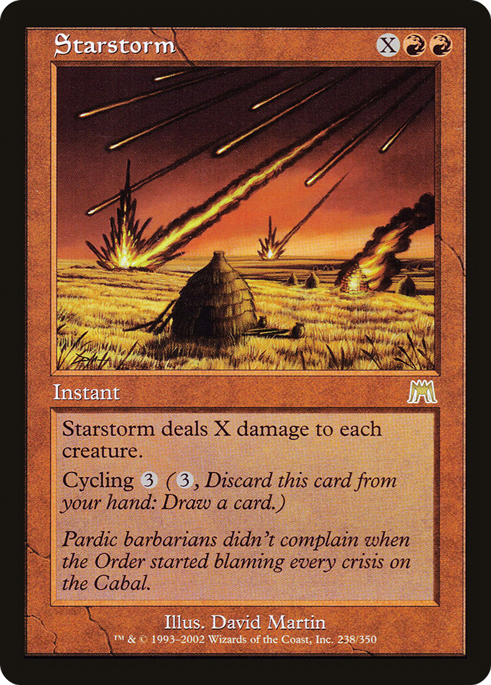 Ouragan stellaire — Onslaught — Magic: The Gathering