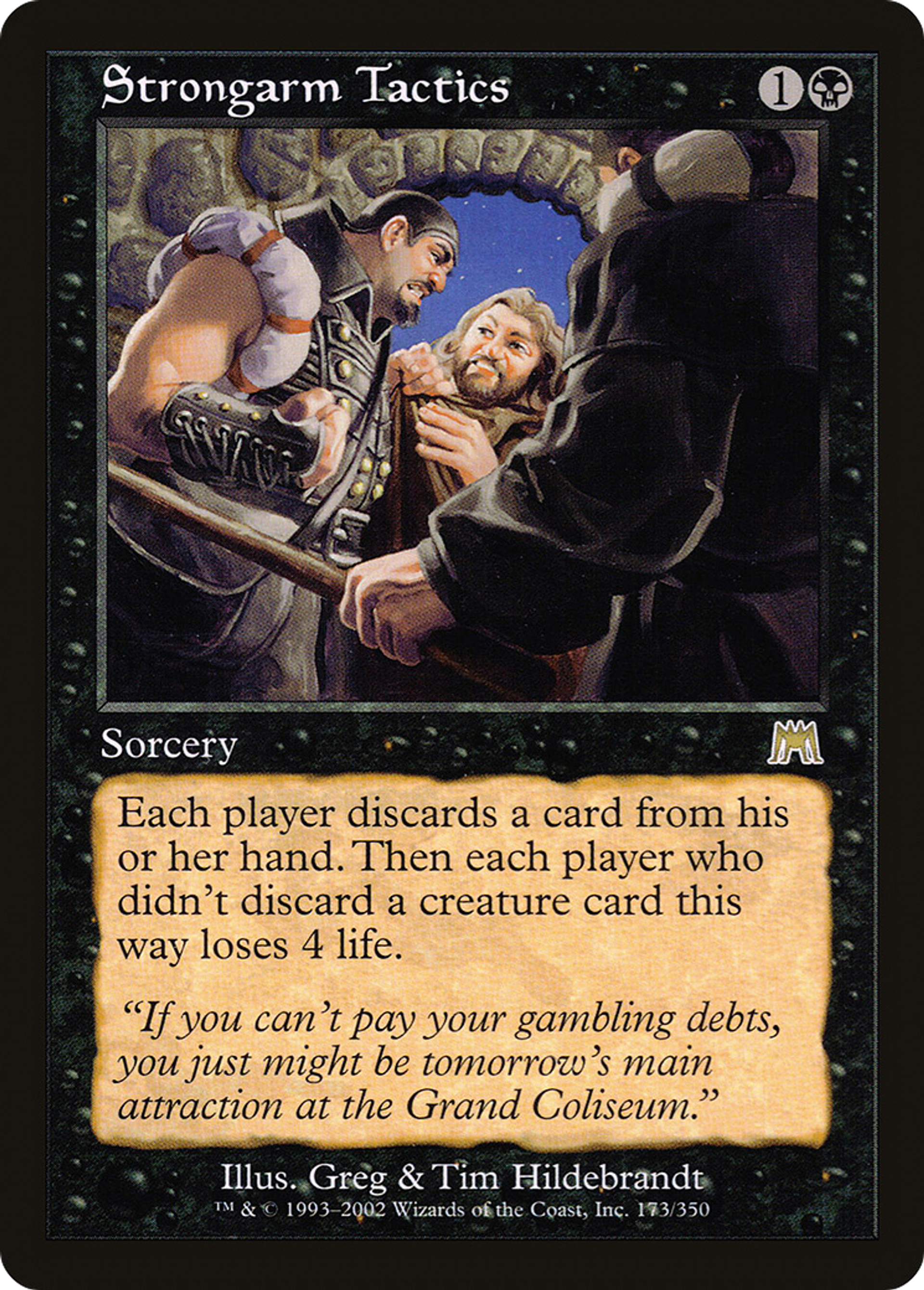 Tactiques de bras-de-fer — Onslaught — Magic: The Gathering