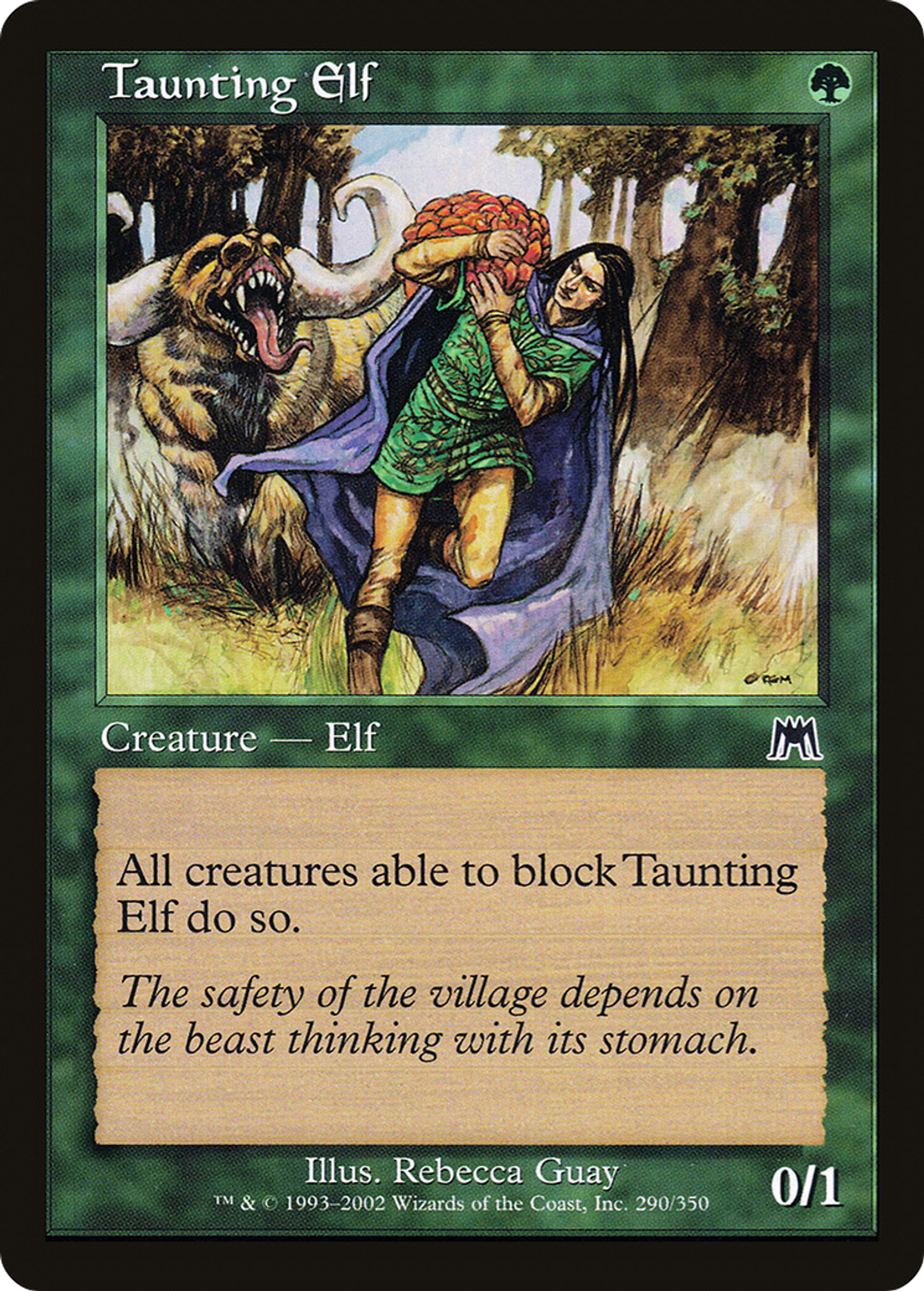 Elfe moqueur — Onslaught — Magic: The Gathering