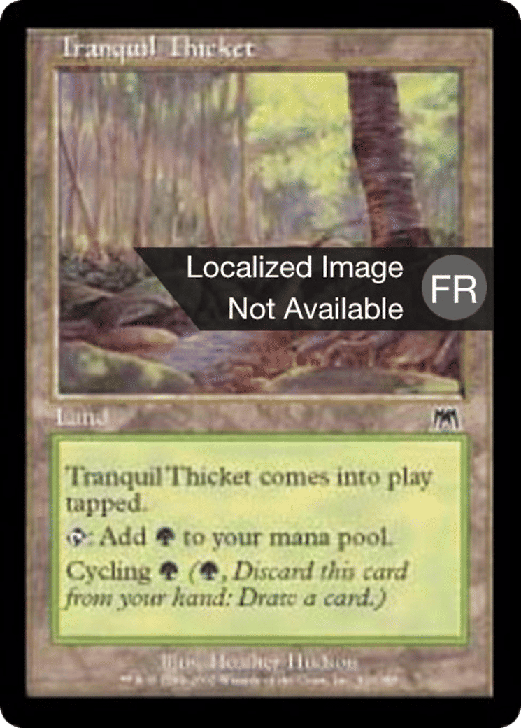 Halliers tranquilles — Onslaught — Magic: The Gathering