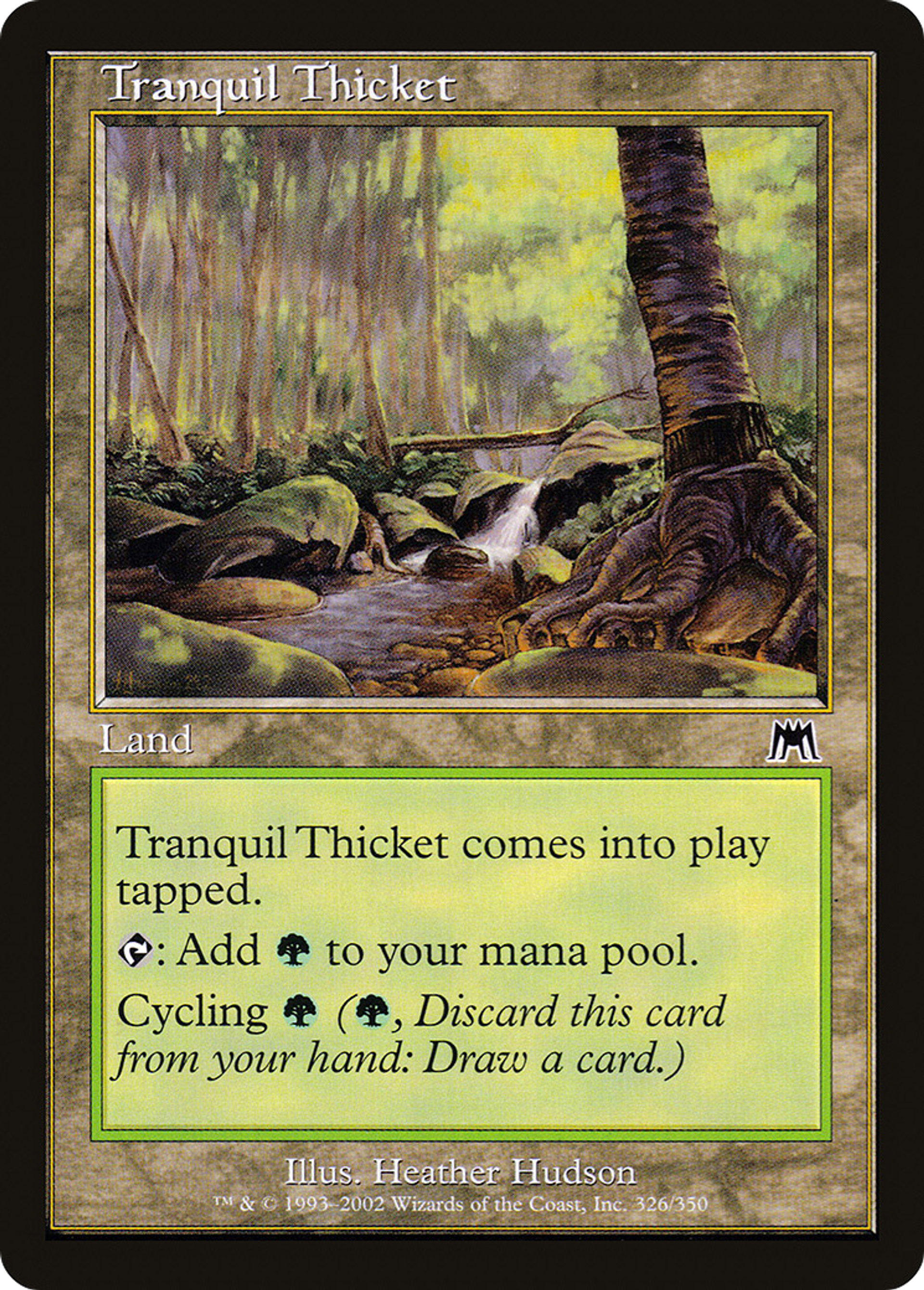 Tranquil Thicket — Onslaught — Magic: The Gathering