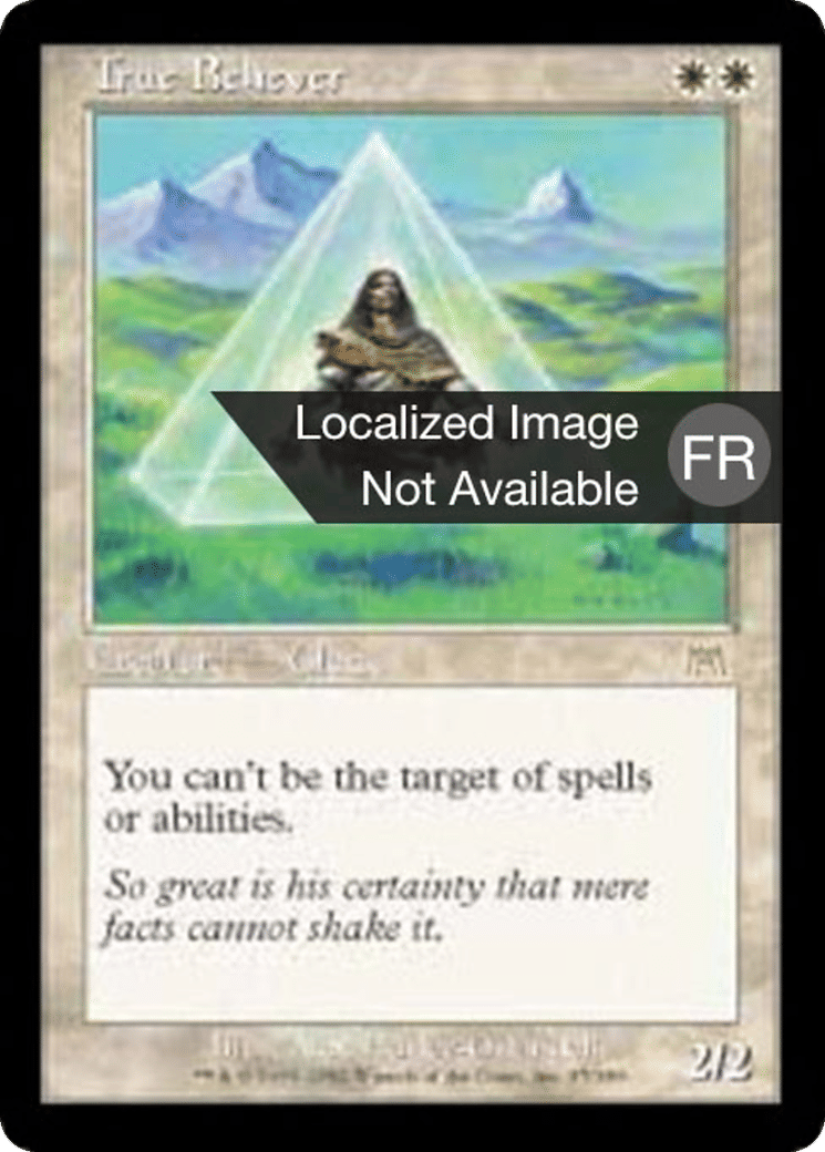 Adepte convaincu — Onslaught — Magic: The Gathering