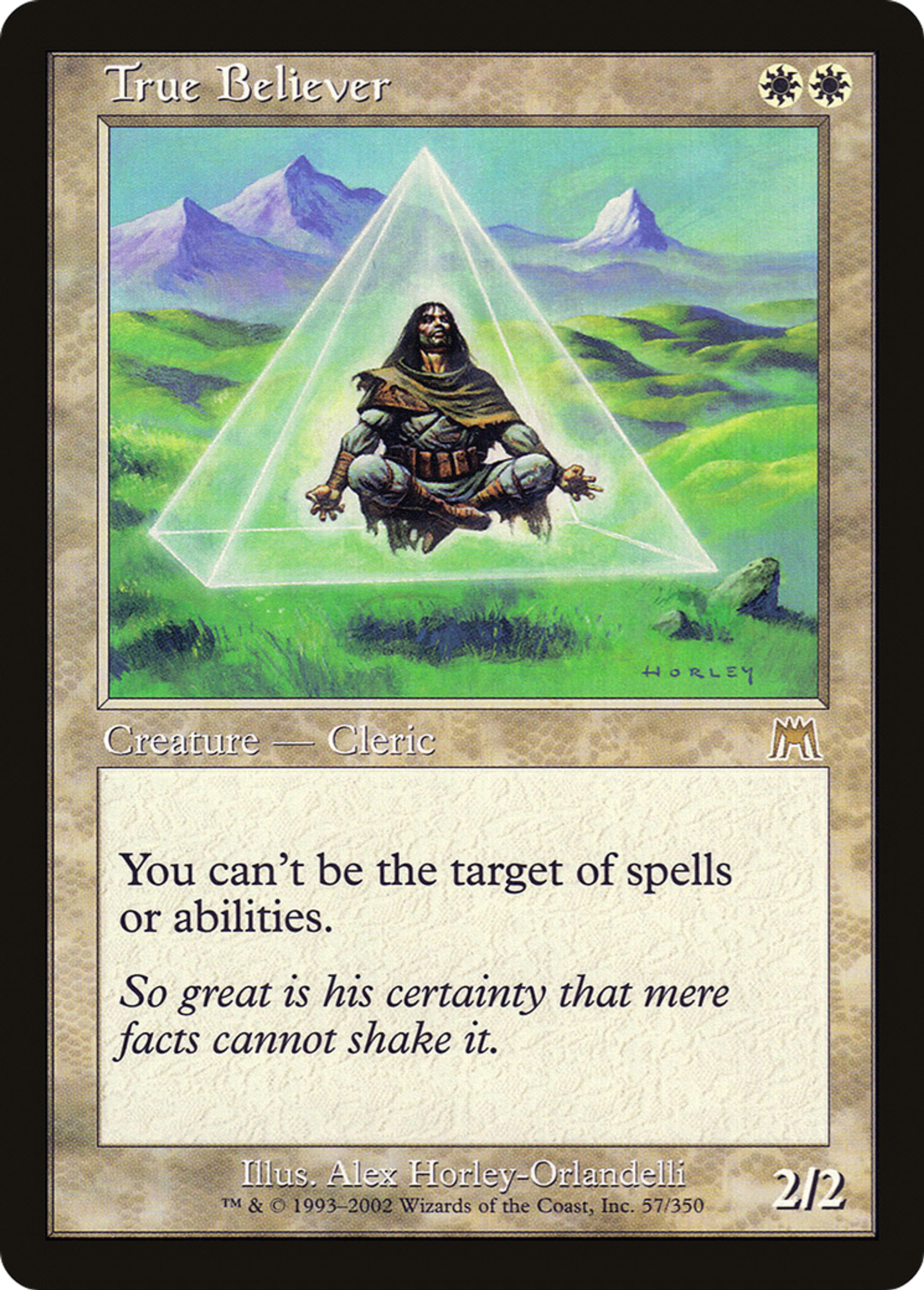 Adepte convaincu — Onslaught — Magic: The Gathering
