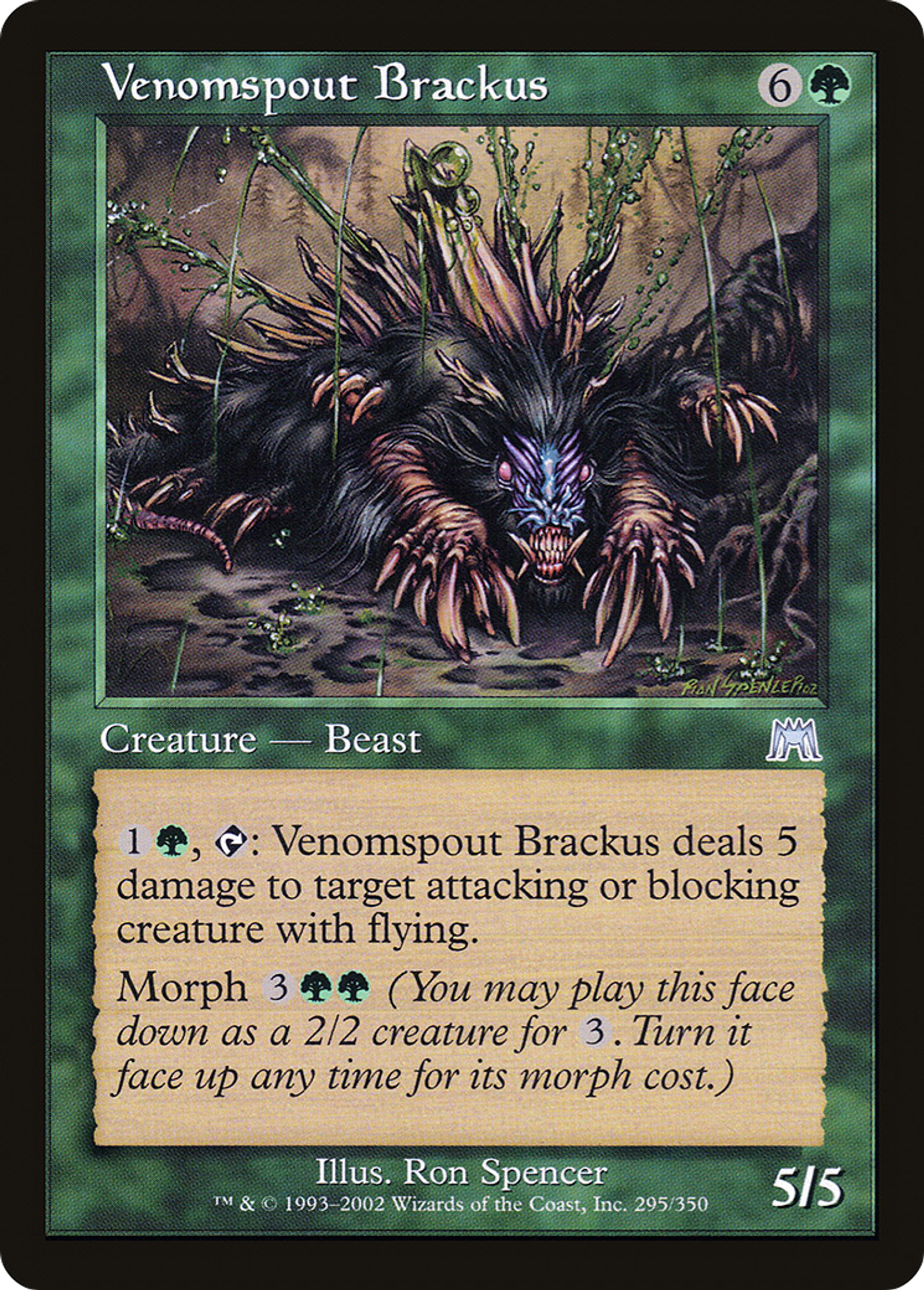 Brackus lance-venin — Onslaught — Magic: The Gathering