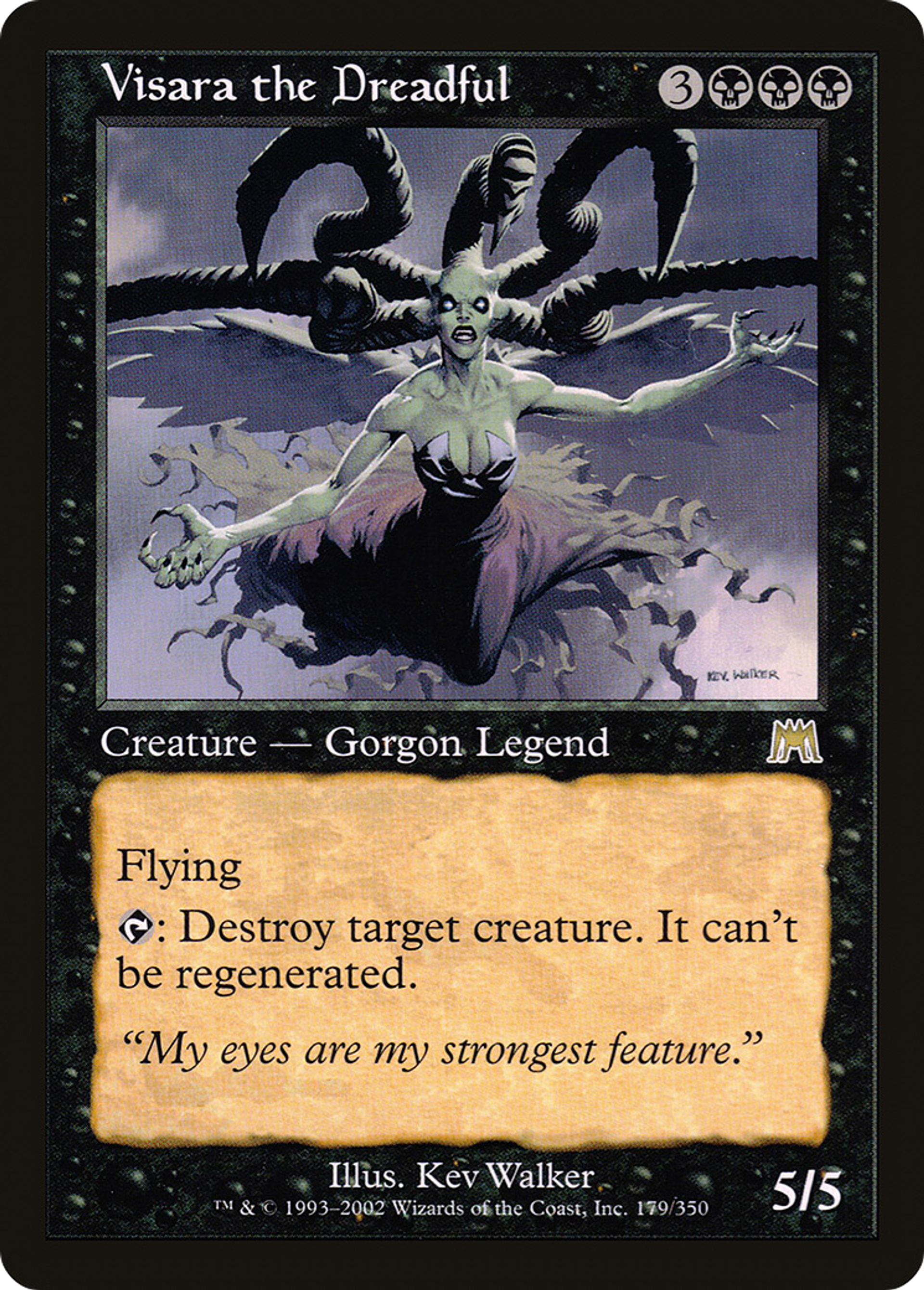 Visara la redoutable — Onslaught — Magic: The Gathering