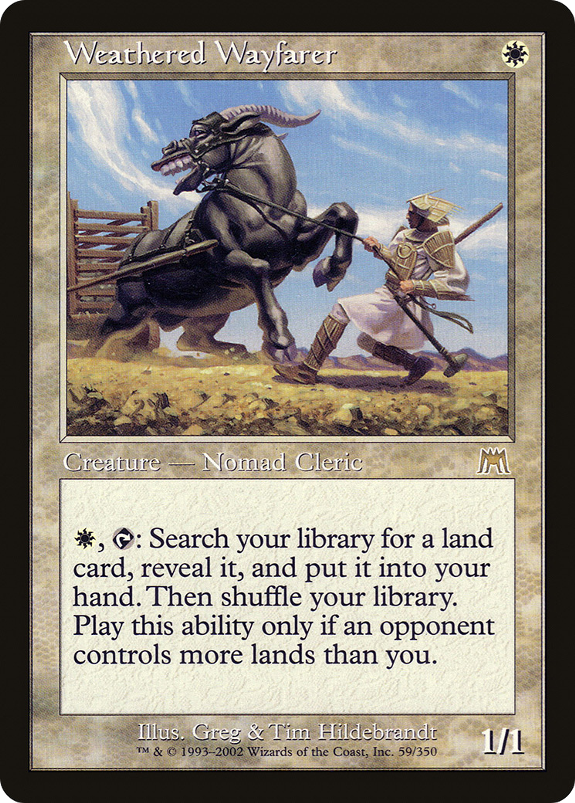 Voyageur hâlé — Onslaught — Magic: The Gathering