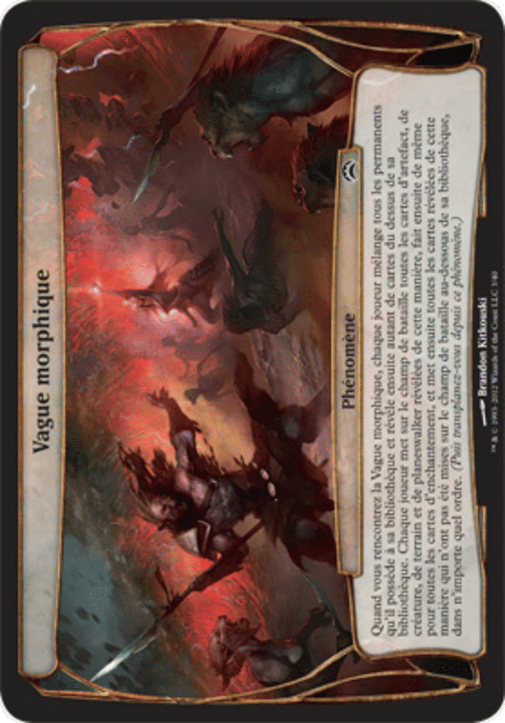 Vague morphique — Planechase 2012 Planes — Magic: The Gathering
