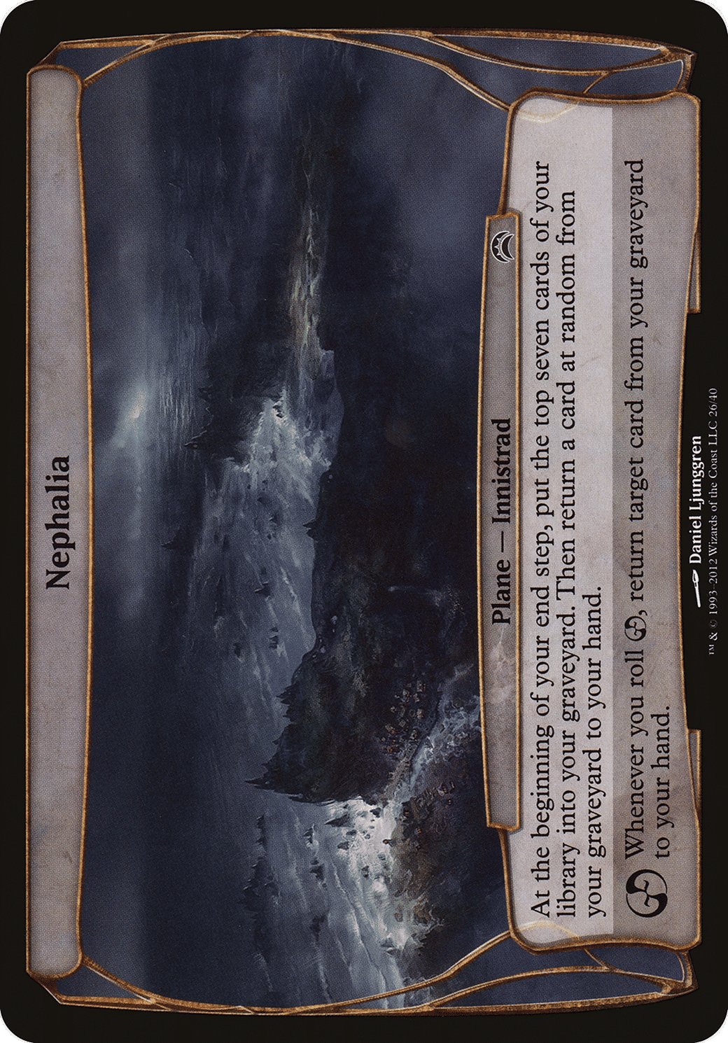 Nephalia — Planechase 2012 Planes — Magic: The Gathering