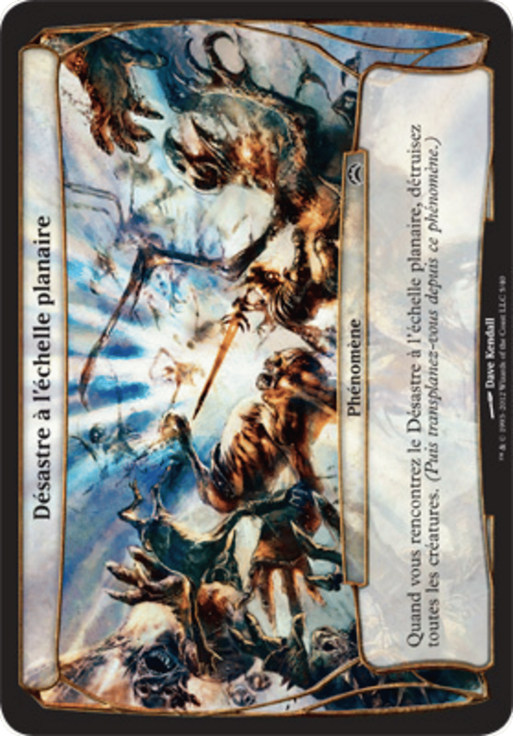 Désastre à l'échelle planaire — Planechase 2012 Planes — Magic: The Gathering