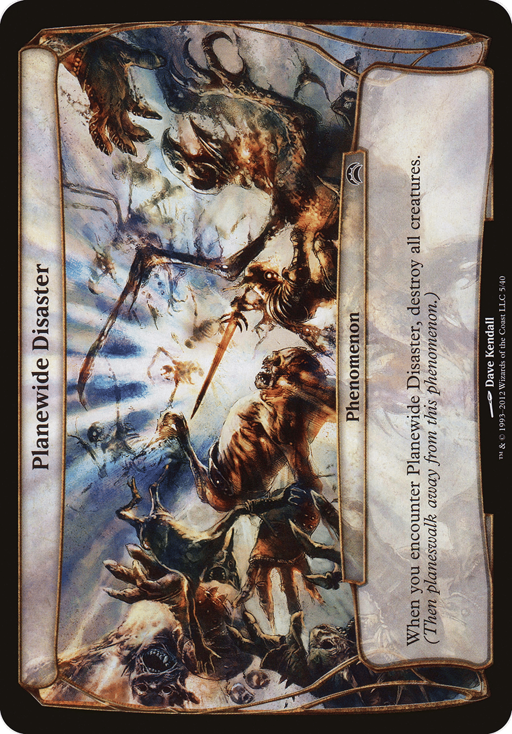 Planewide Disaster — Planechase 2012 Planes — Magic: The Gathering