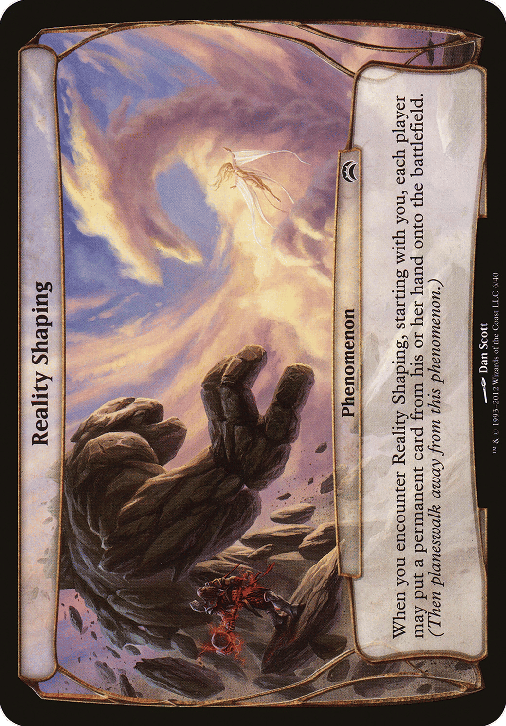 Reality Shaping — Planechase 2012 Planes — Magic: The Gathering