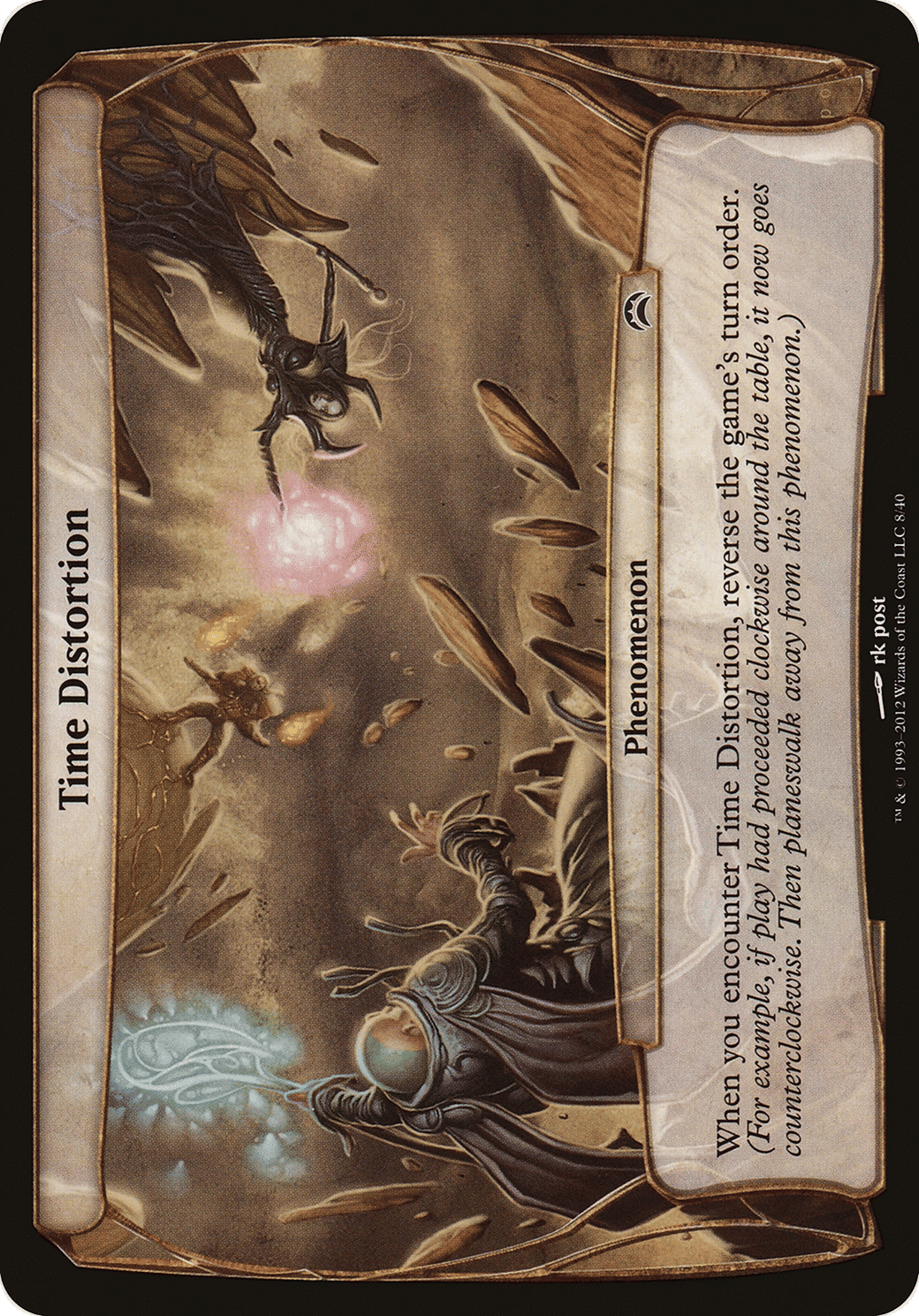 Time Distortion — Planechase 2012 Planes — Magic: The Gathering