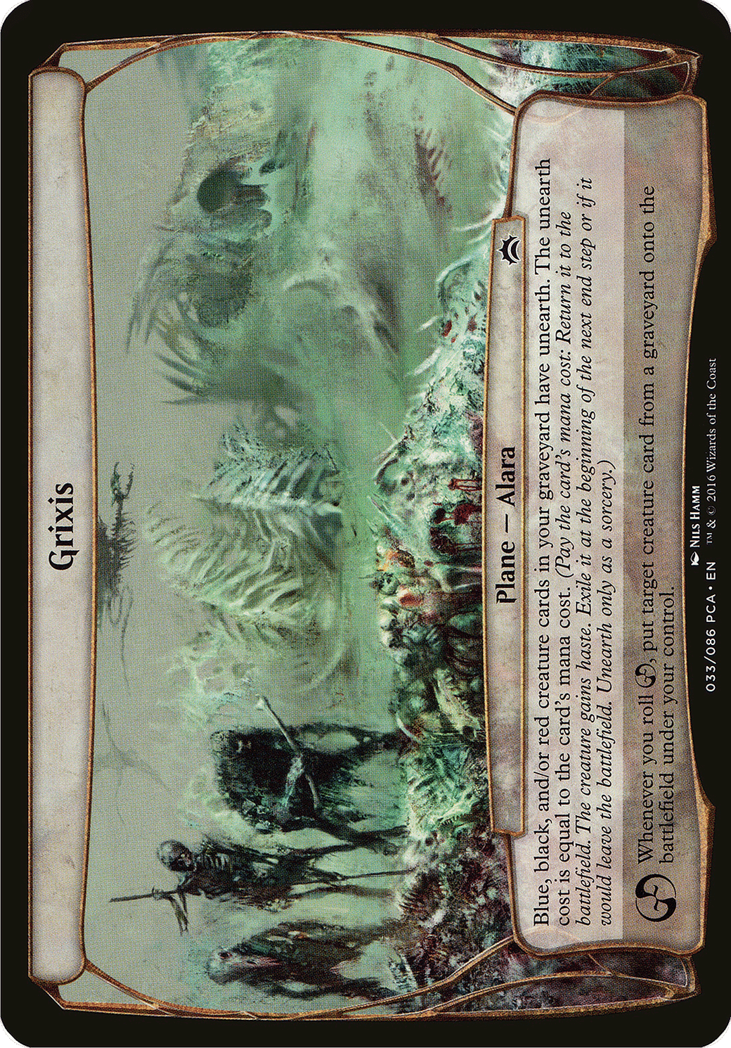 Grixis — Planechase Anthology Planes — Magic: The Gathering