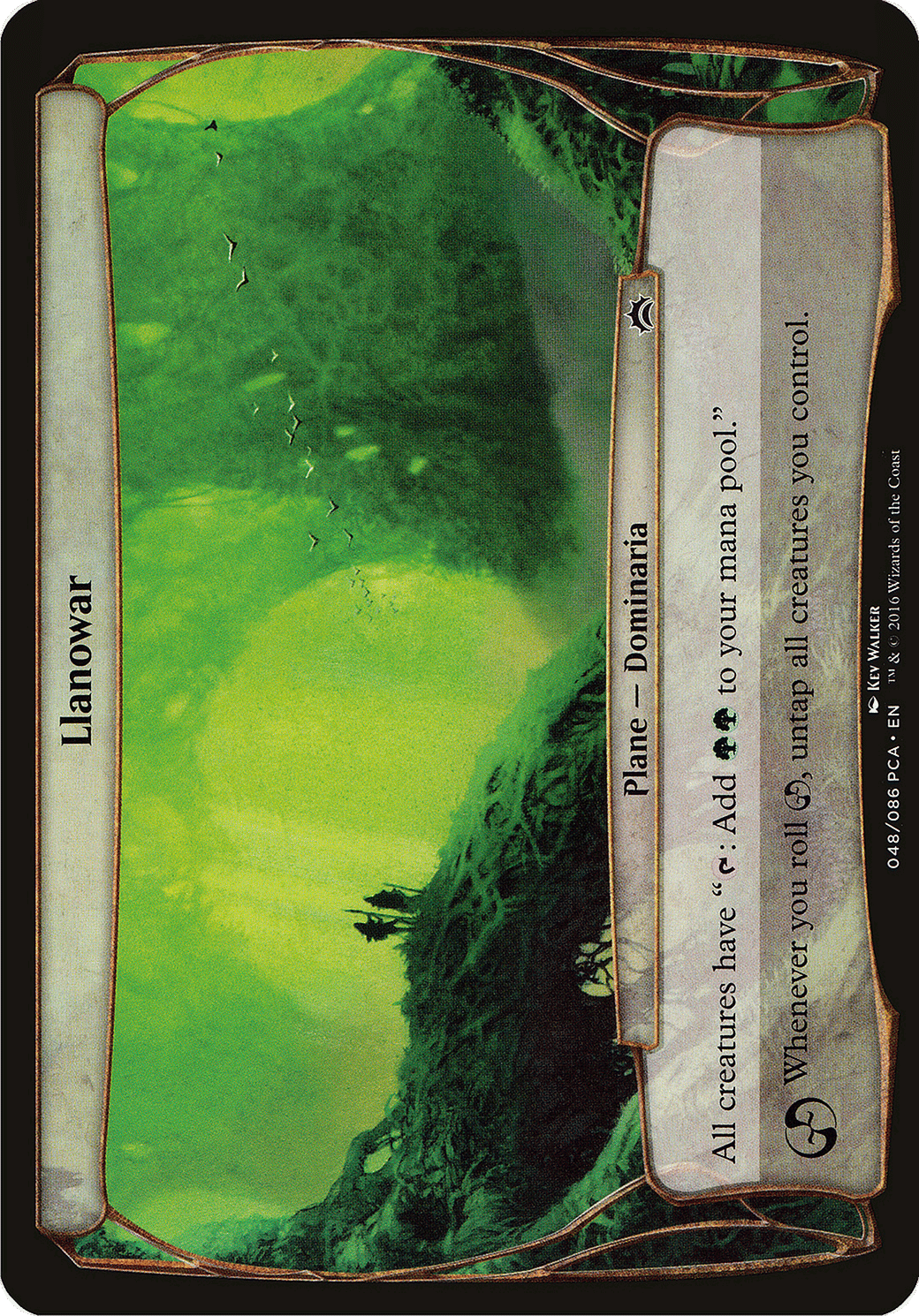 Llanowar — Planechase Anthology Planes — Magic: The Gathering