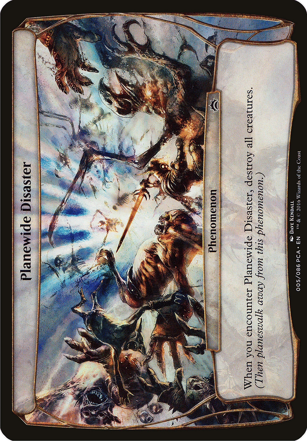 Planewide Disaster — Planechase Anthology Planes — Magic: The Gathering