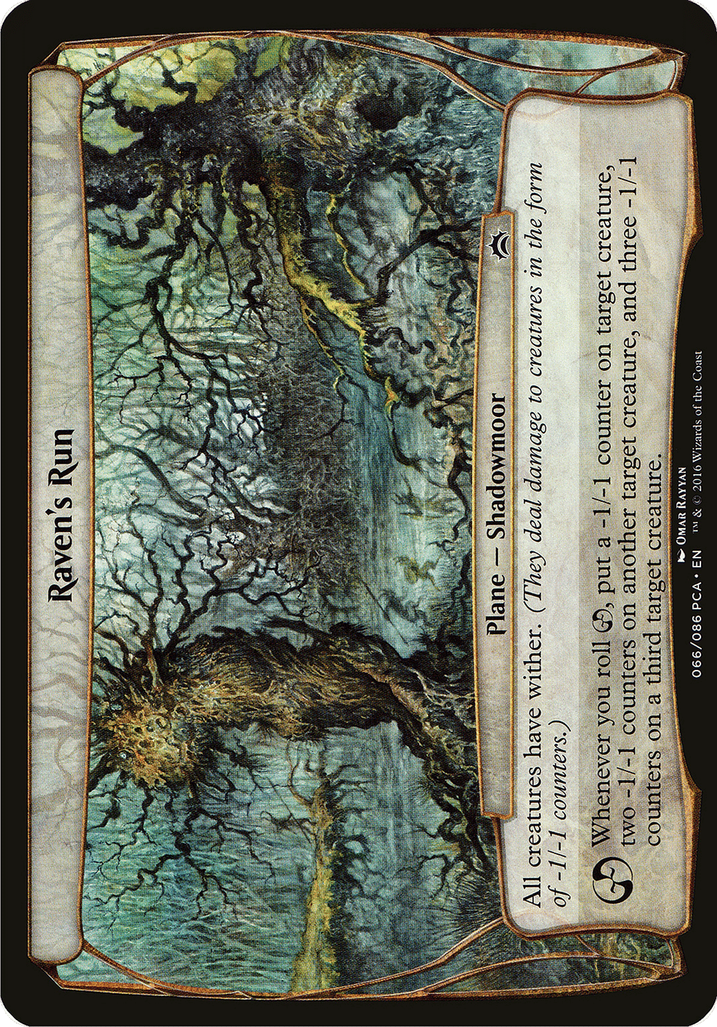 Garenne du Corbeau — Planechase Anthology Planes — Magic: The Gathering