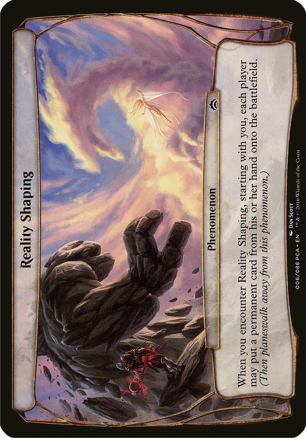 Reality Shaping — Planechase Anthology Planes — Magic: The Gathering