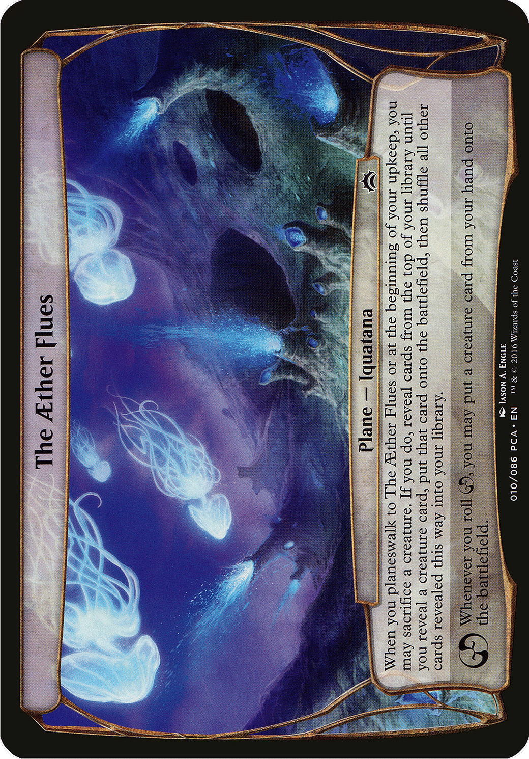 The Aether Flues — Planechase Anthology Planes — Magic: The Gathering