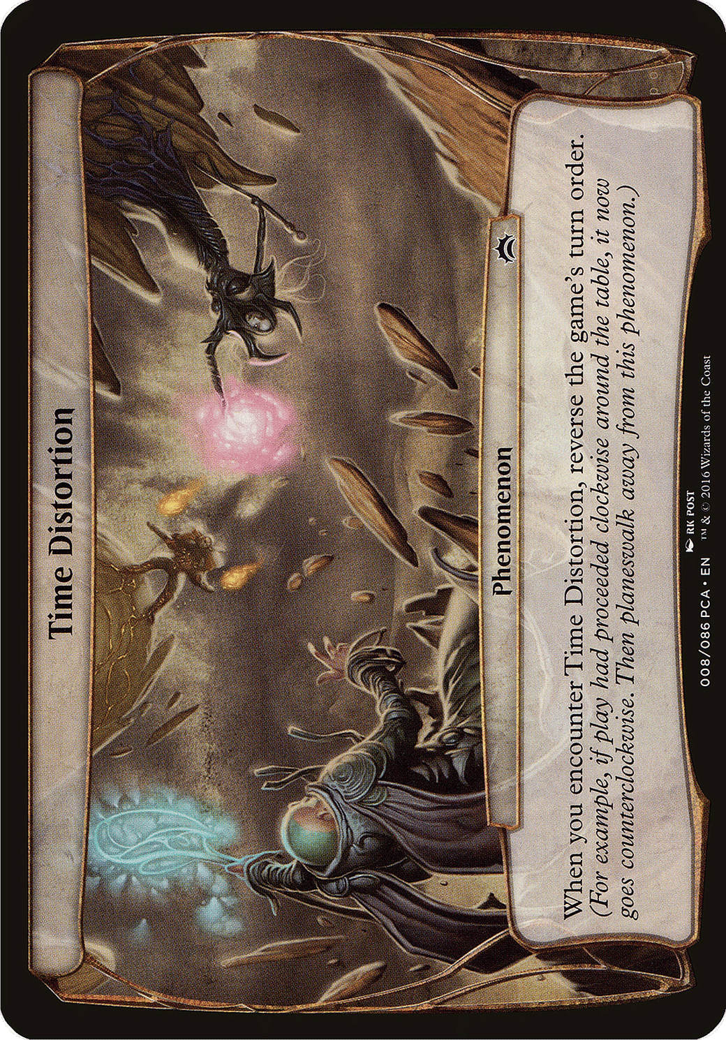 Time Distortion — Planechase Anthology Planes — Magic: The Gathering