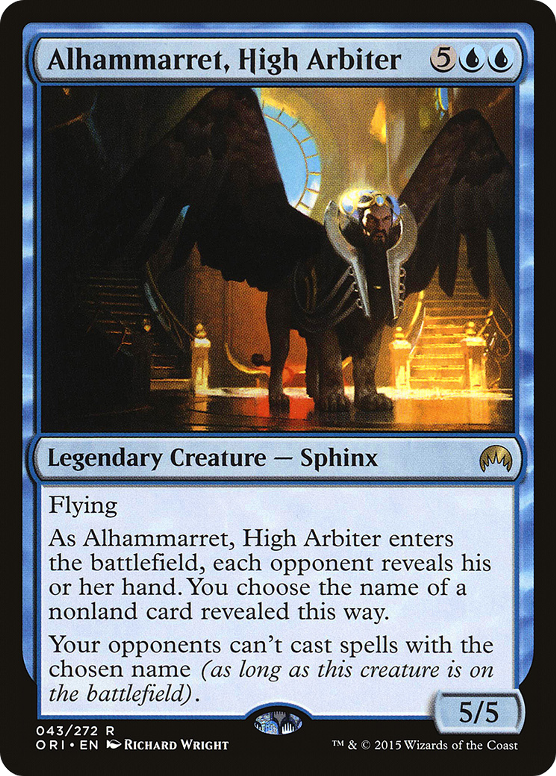 Alhammarret, High Arbiter — Magic Origins — Magic: The Gathering
