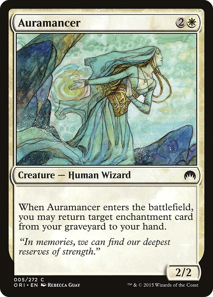 Auramancer — Magic Origins — Magic: The Gathering