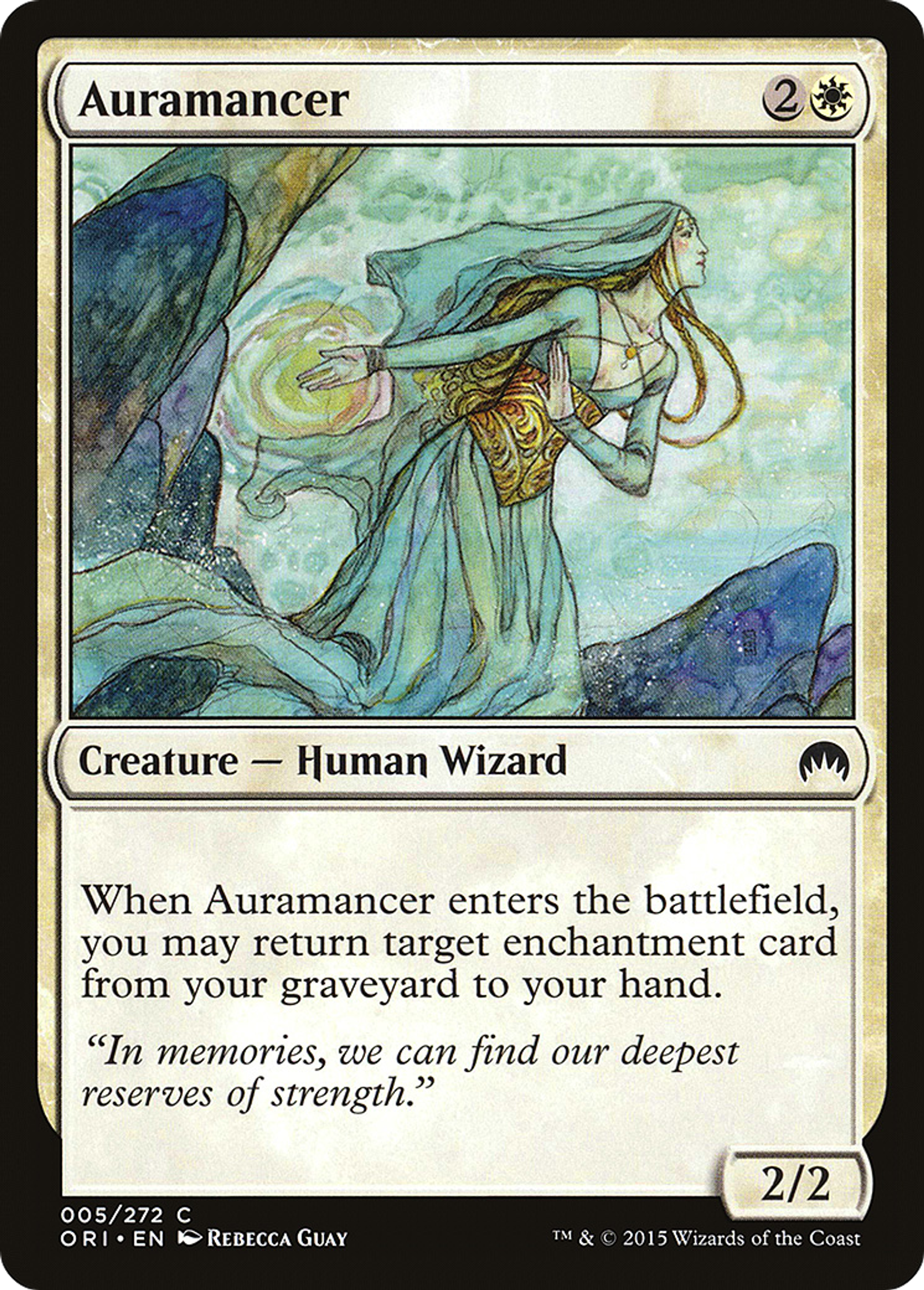 Auramancer — Magic Origins — Magic: The Gathering