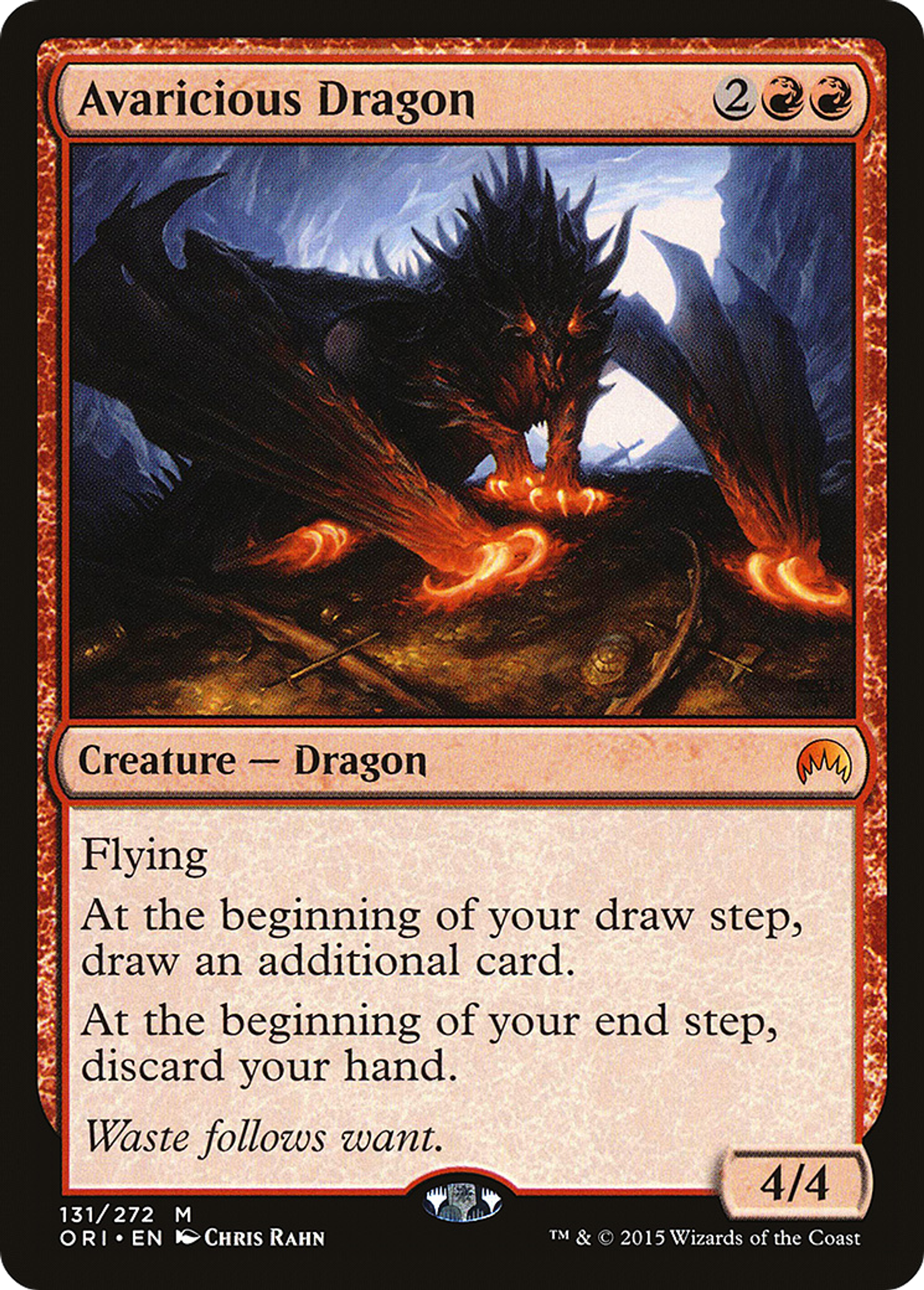 Avaricious Dragon — Magic Origins — Magic: The Gathering