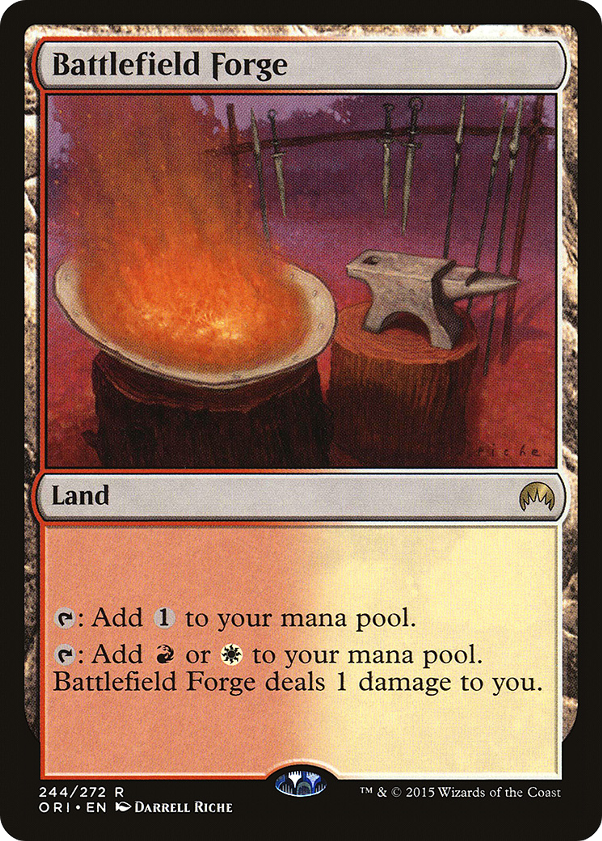 Battlefield Forge — Magic Origins — Magic: The Gathering