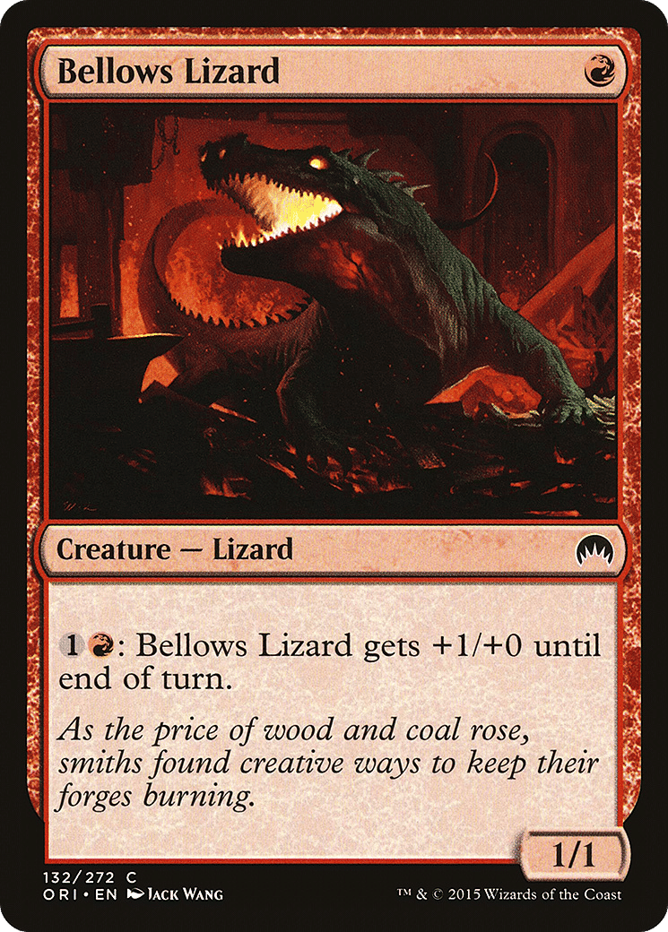 Bellows Lizard — Magic Origins — Magic: The Gathering