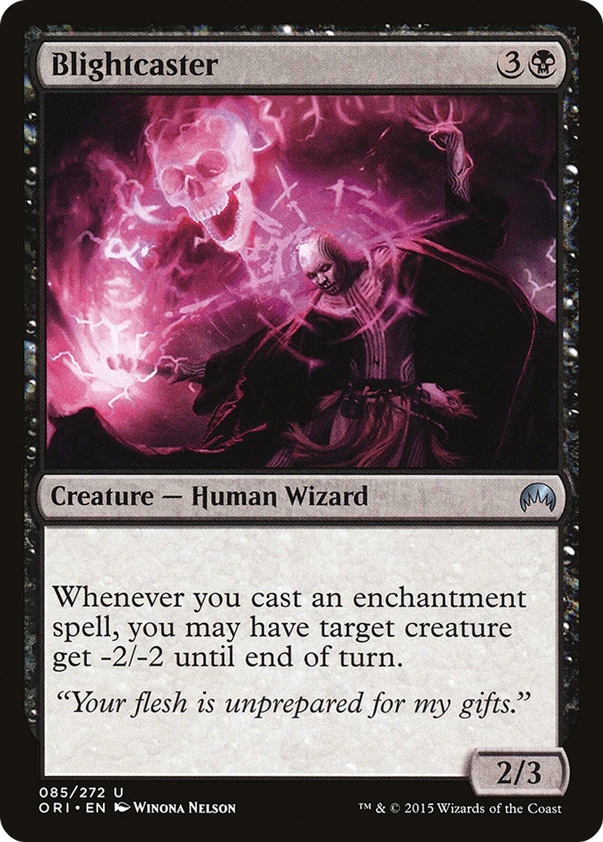 Blightcaster — Magic Origins — Magic: The Gathering