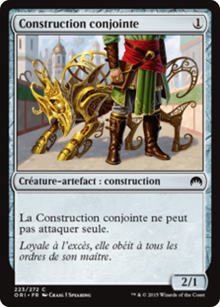 Construction conjointe — Magic Origins — Magic: The Gathering