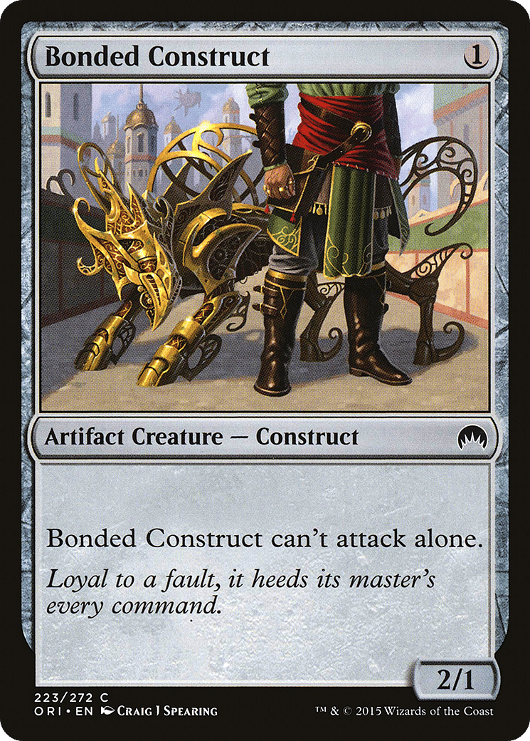 Bonded Construct — Magic Origins — Magic: The Gathering