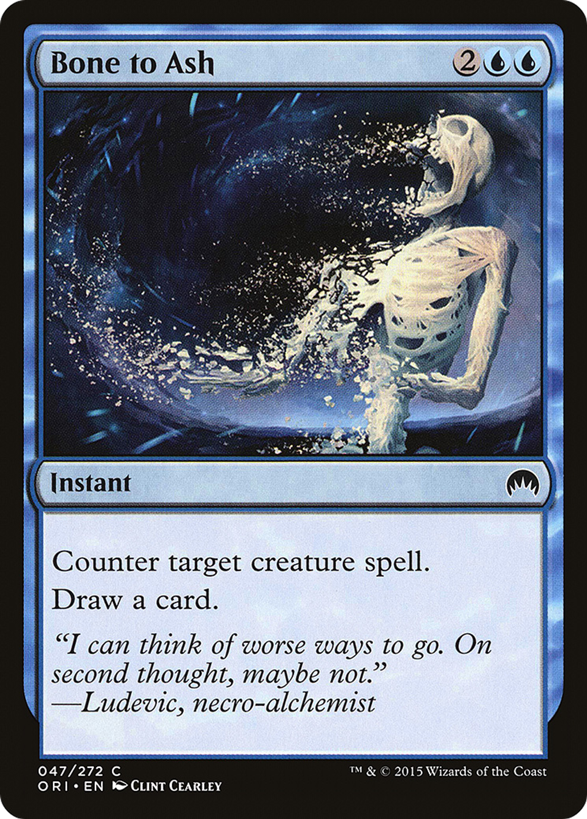 Bone to Ash — Magic Origins — Magic: The Gathering
