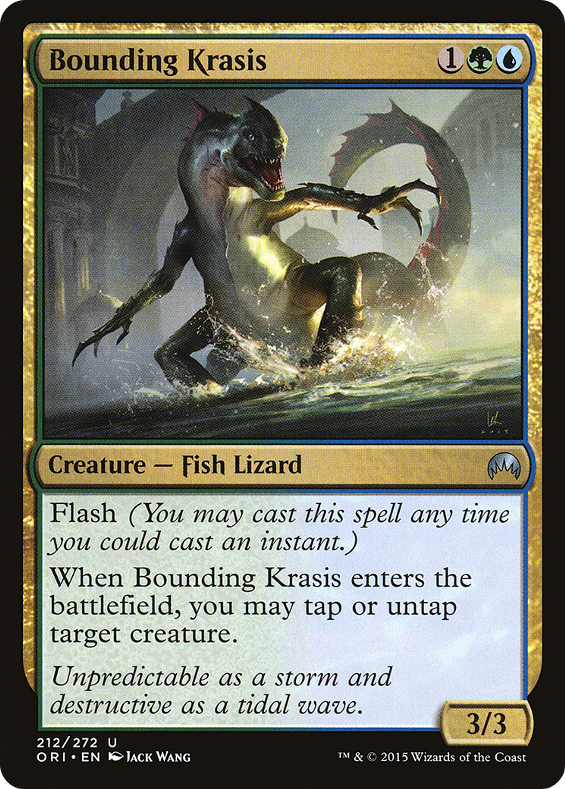 Bounding Krasis — Magic Origins — Magic: The Gathering