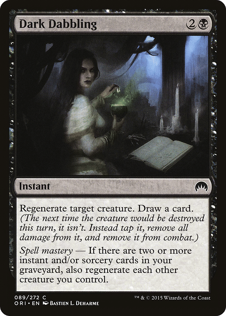 Dark Dabbling — Magic Origins — Magic: The Gathering